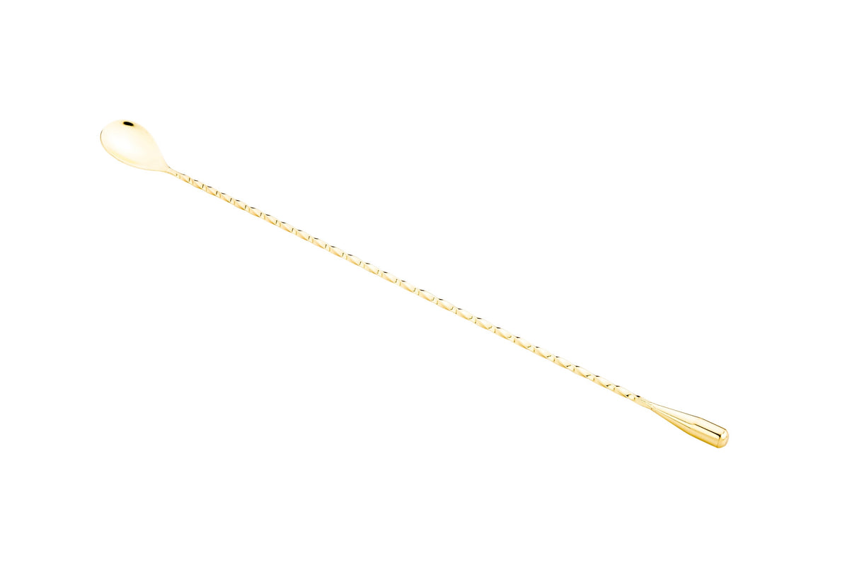Spoon, Bar, 16 Inch, Gold Plated Stainless Steel, Belicoso, 16 Linear Inch,1 - 1 EACH