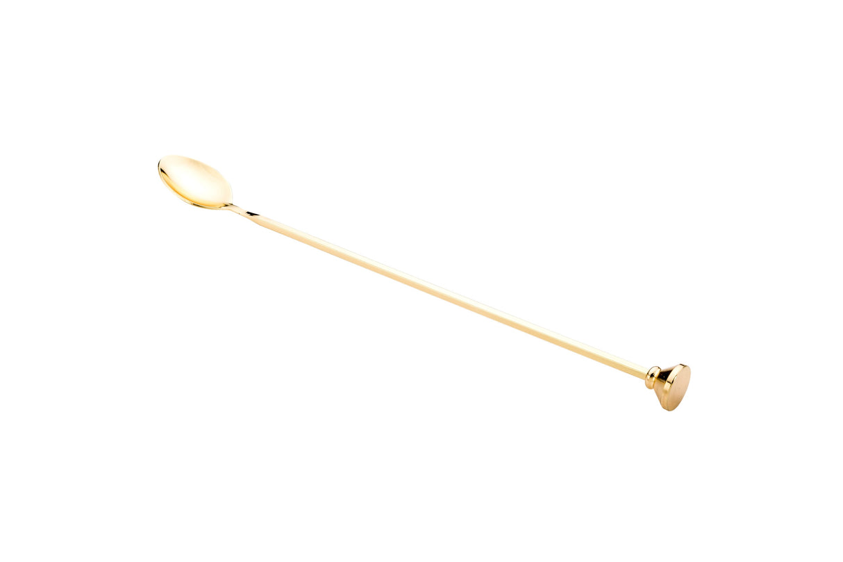 Spoon, Bar, 12 Inch, Gold Plated, 12 Linear Inch,1 - 1 EACH