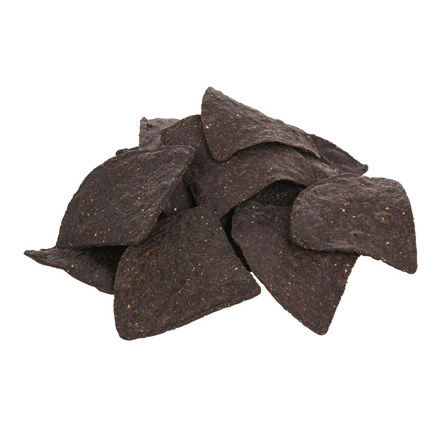 Chips, Tortilla, Fried, Blue, Triangular,6 - 2 POUND