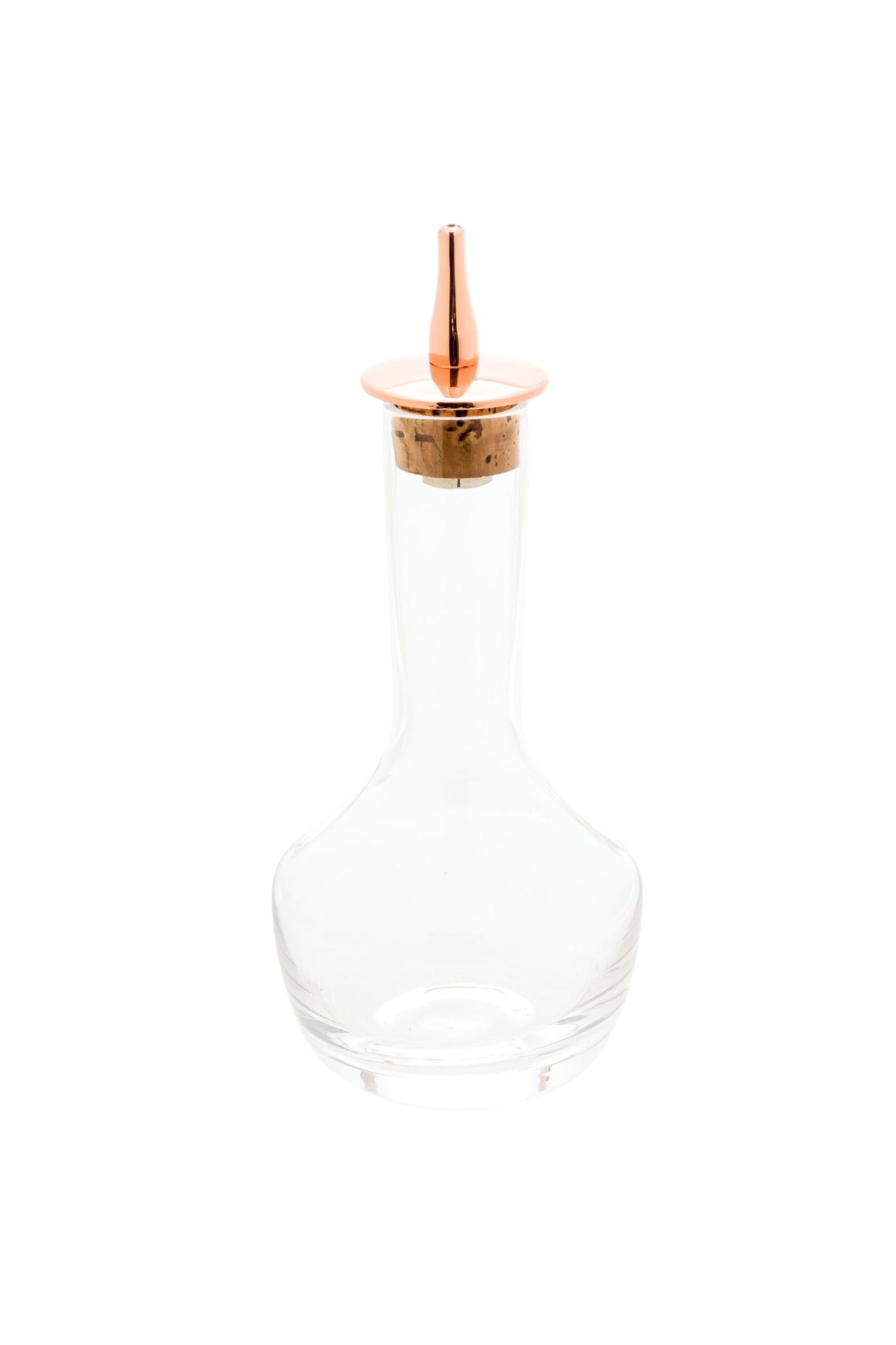 Bottle, Bitters, 3.5 Ounce, Glass, with Copper-Plated Dasher, 3.5 Ounce,1 - 1 COUNT