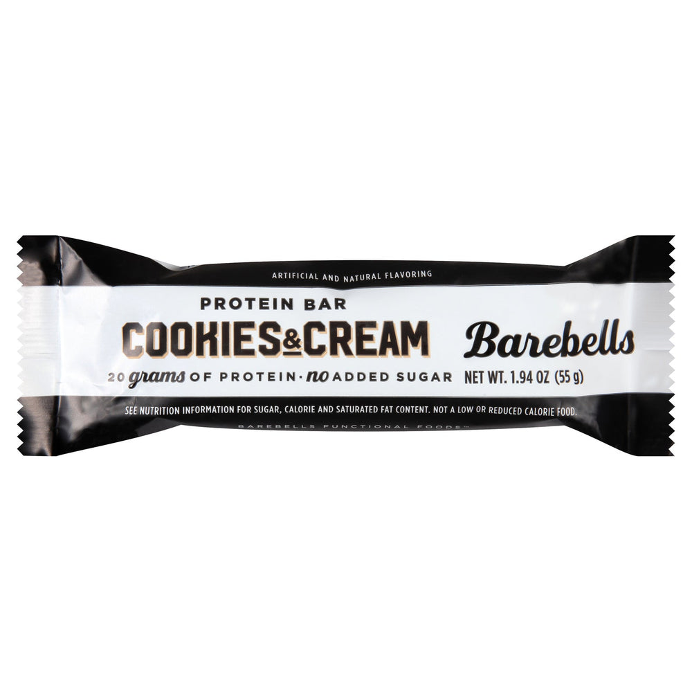 Bars, Protein, Cookie & Cream, No Added Sugar,12 - 1.94 OUNCE