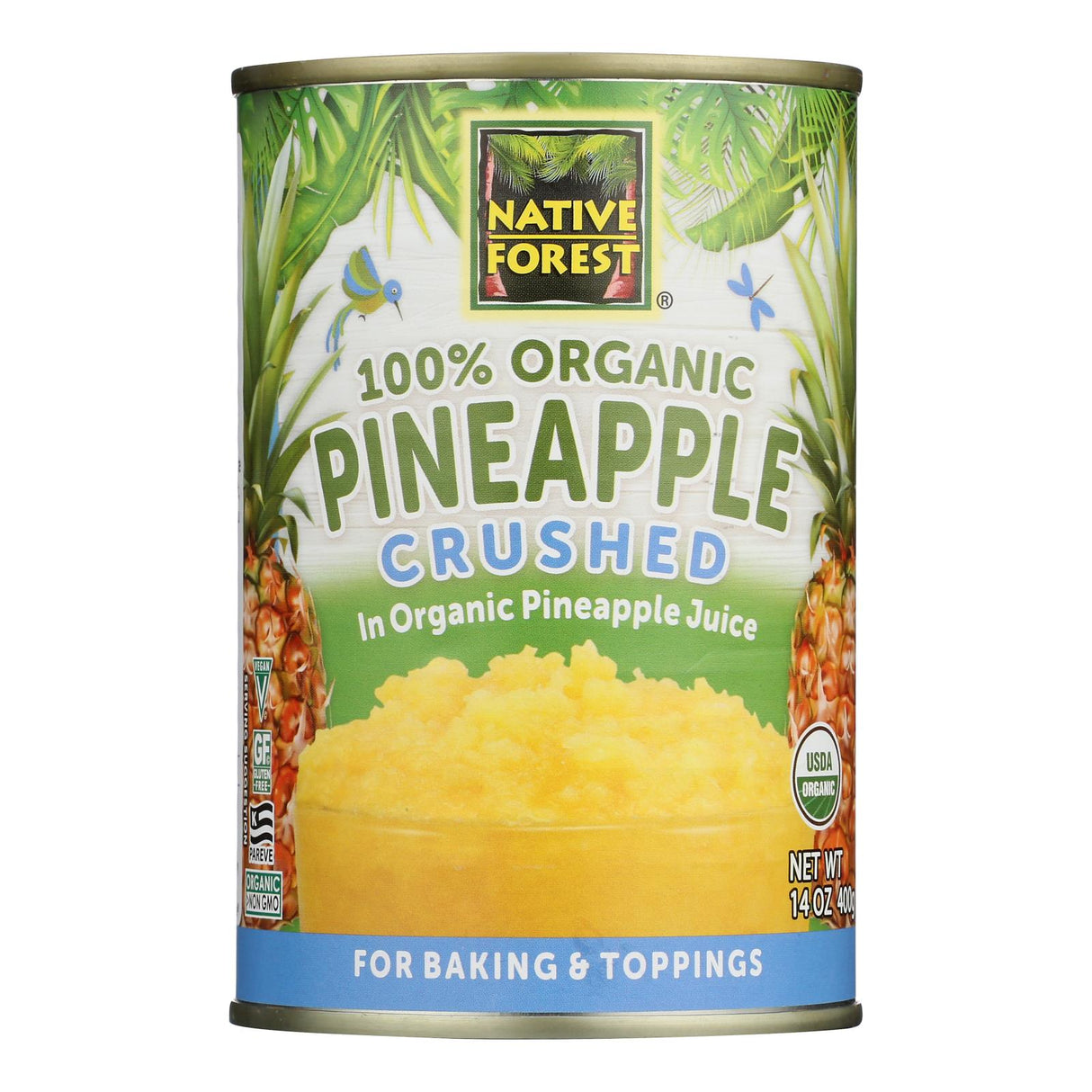 Pineapple, Crushed, in Juice,6 - 14 OUNCE