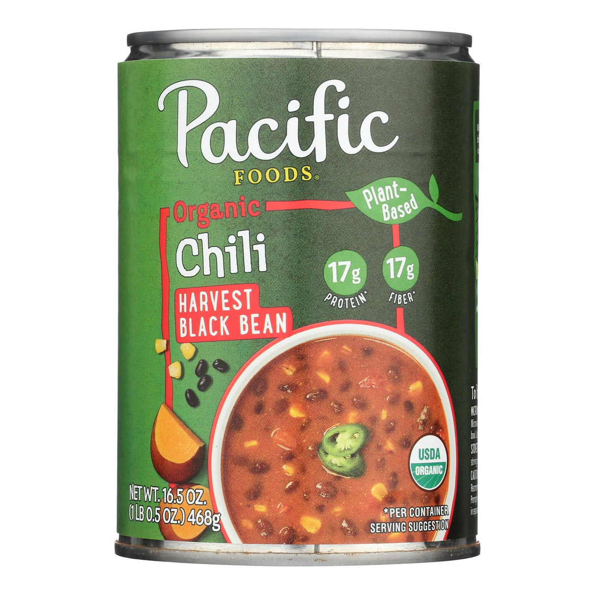 Chili, Black Bean, Harvest,12 - 16.5 OUNCE