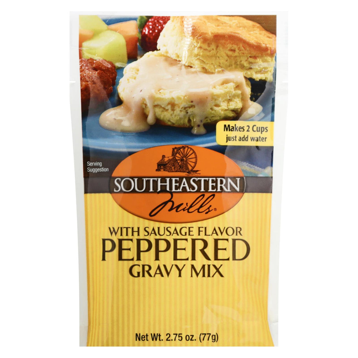 Gravy Mix, Peppered, with Sausage Flavor,24 - 2.75 OUNCE