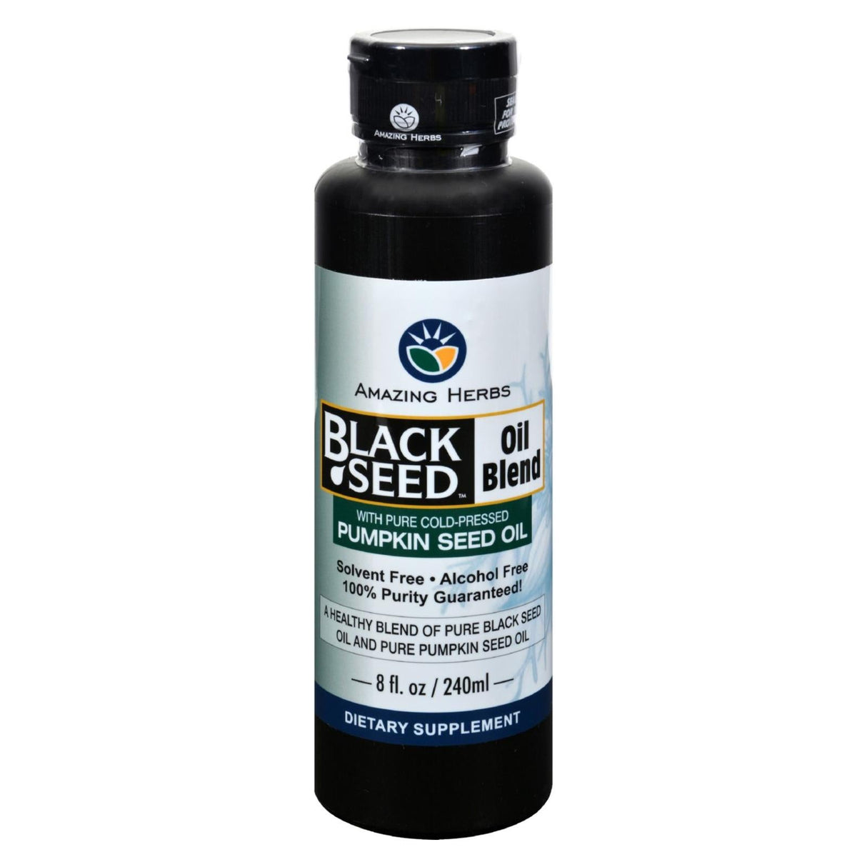 Supplement, Oil Blend, Black Seed & Pumpkin Seed, Liquid,1 - 8 FLUID