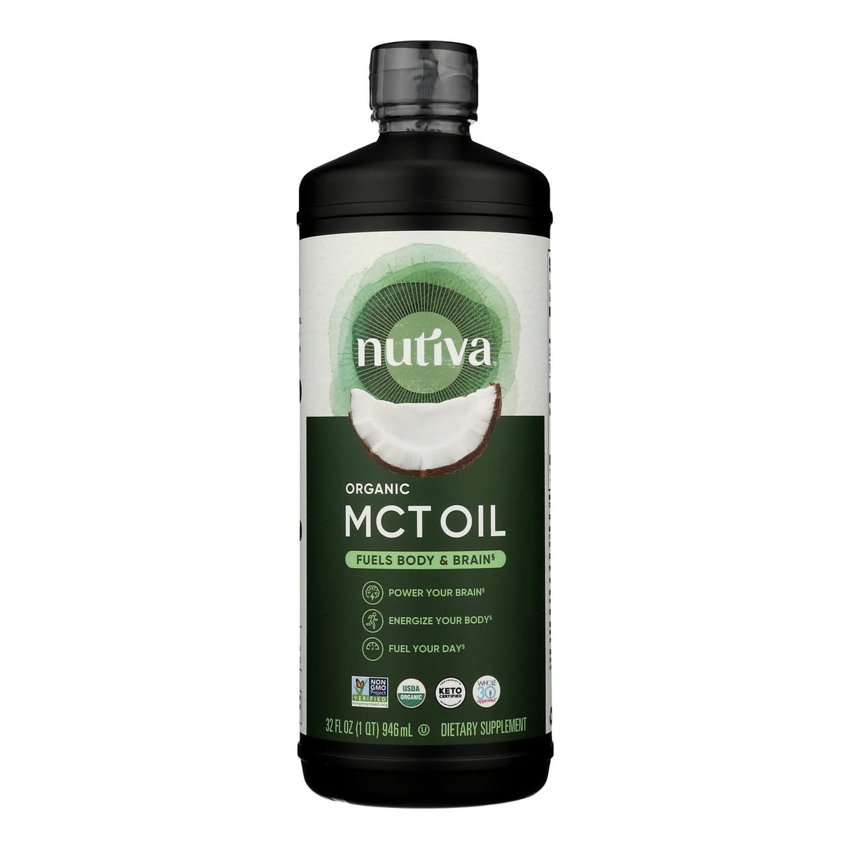 Supplement, Oil, MCT, Liquid,1 - 32 FLUID