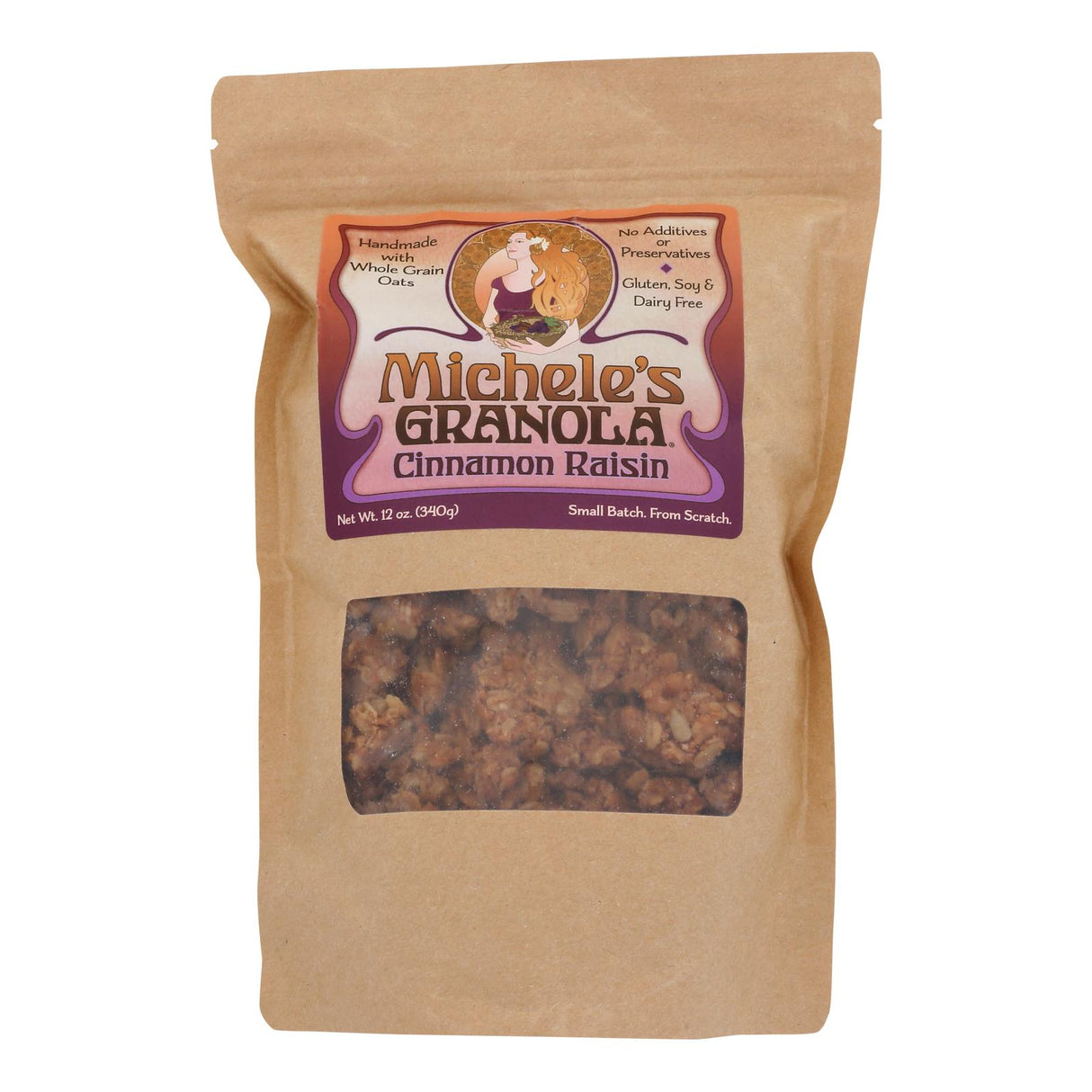 Granola, Cinnamon & Raisin,6 - 12 OUNCE