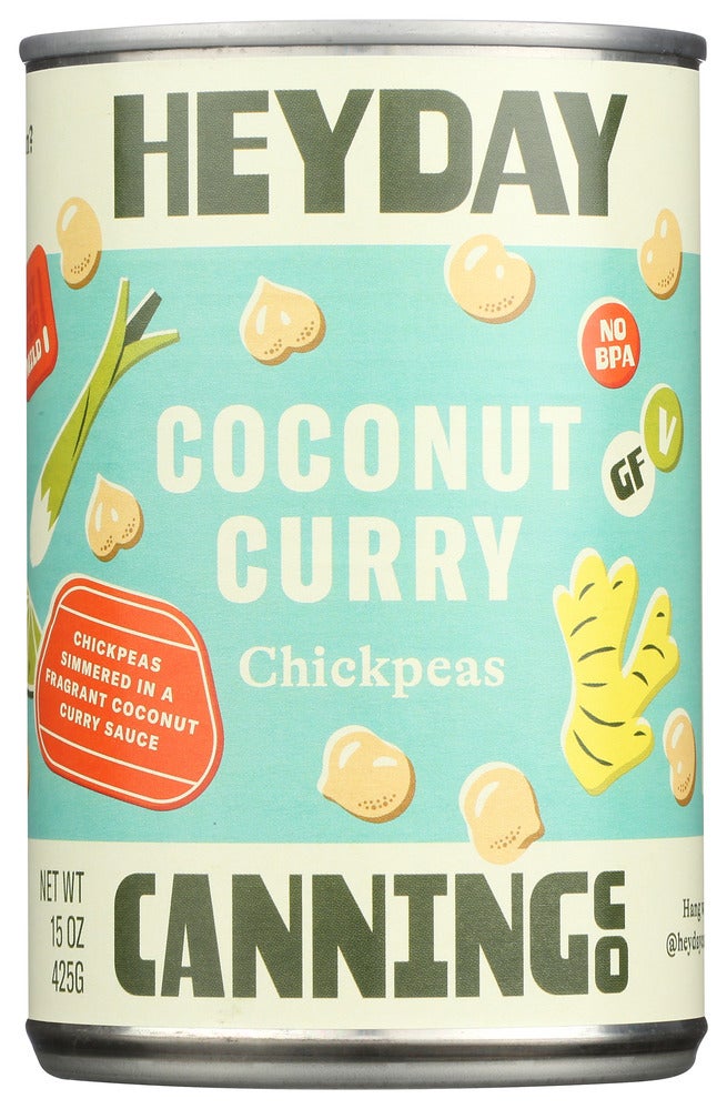 Beans, Garbanzo, Coconut Curry,12 - 15 OUNCE