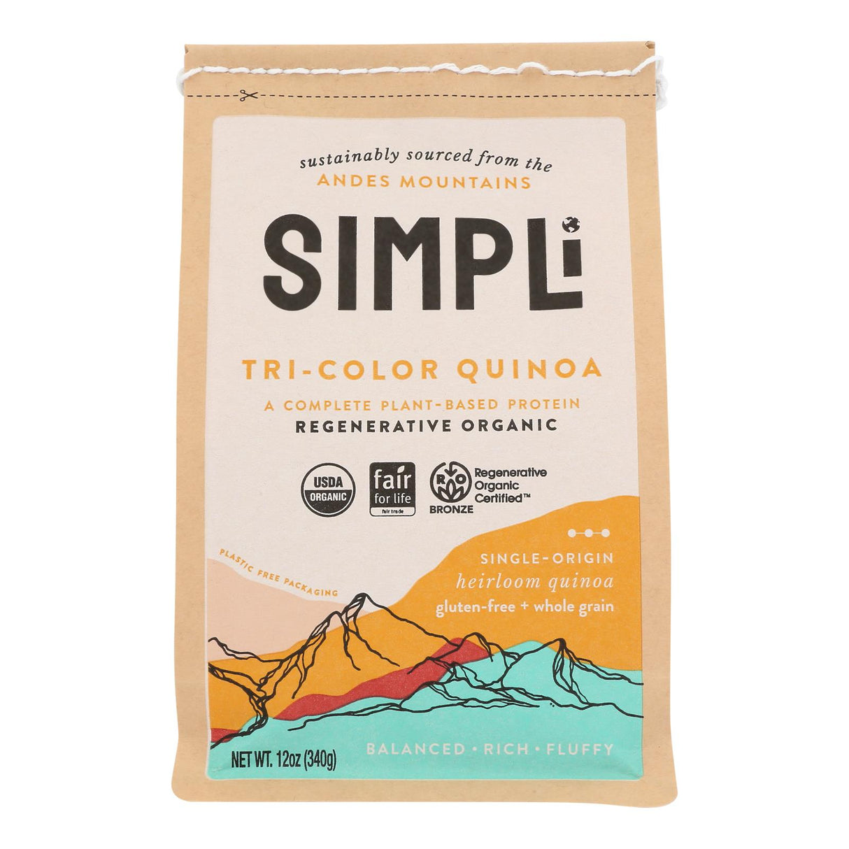 Quinoa, Tri-Color,8 - 12 OUNCE