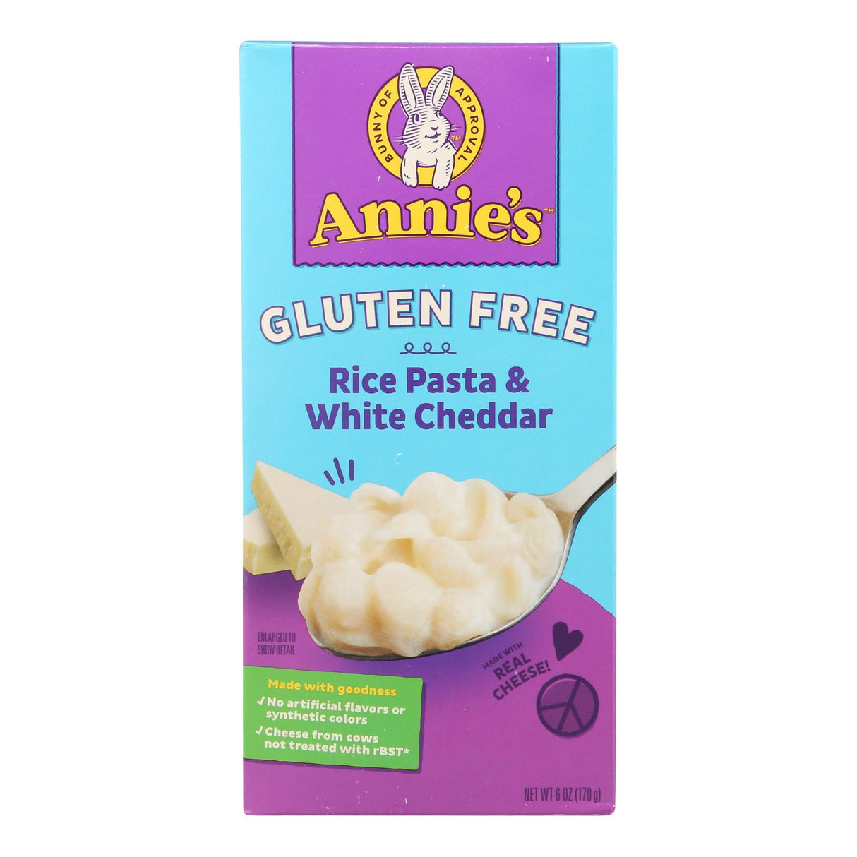 Entree, Macaroni & Cheese, White Cheddar, Shells,12 - 6 OUNCE