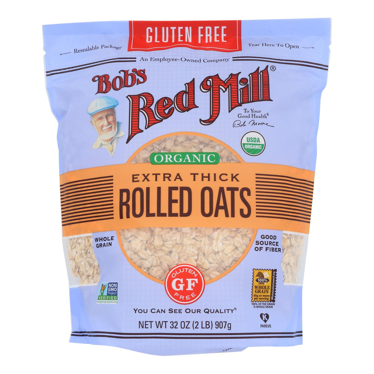 Oats, Thick, Rolled,4 - 32 OUNCE