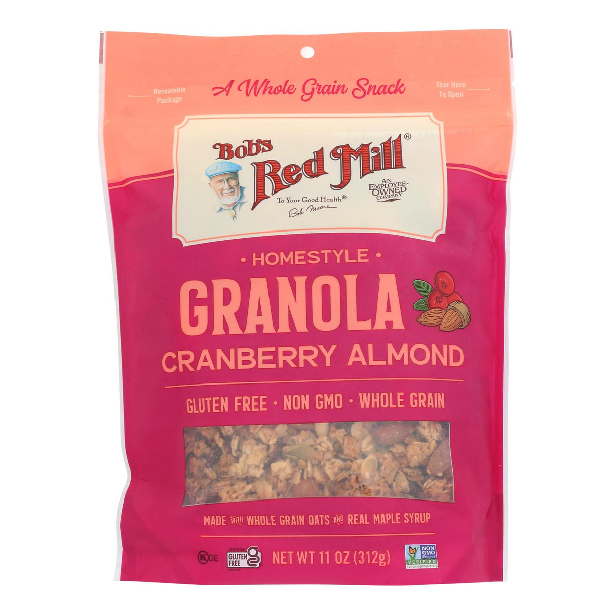 Granola, Cranberry & Almond,6 - 11 OUNCE