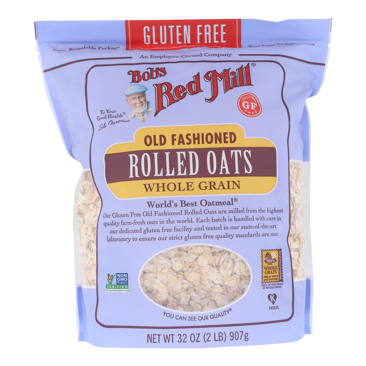 Oats, Old-Fashioned Rolled,4 - 32 OUNCE