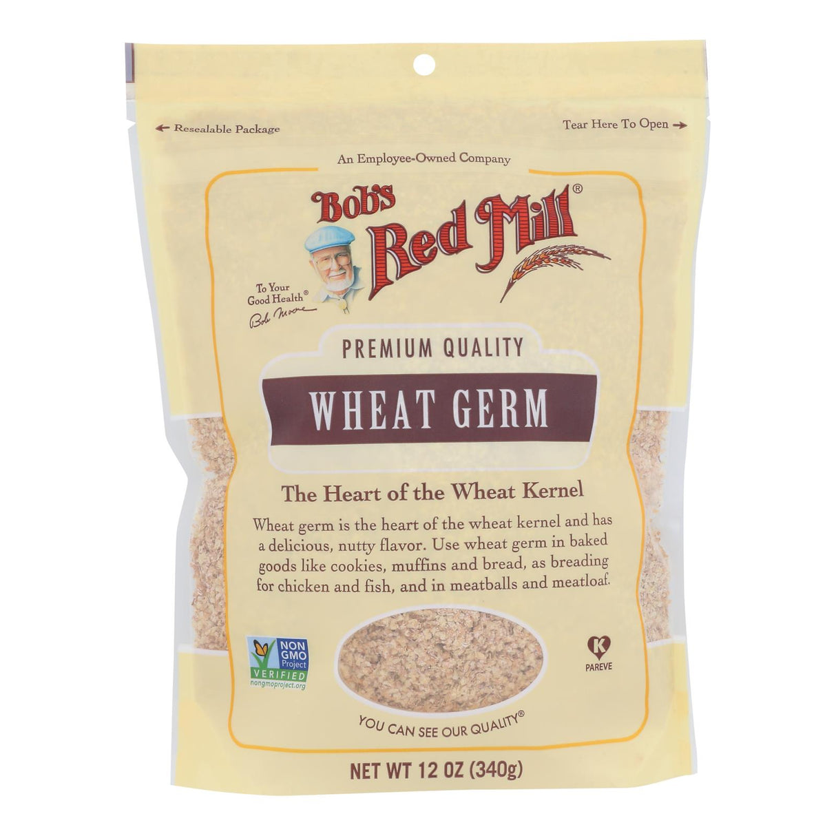 Germ, Wheat, Resealable,4 - 12 OUNCE