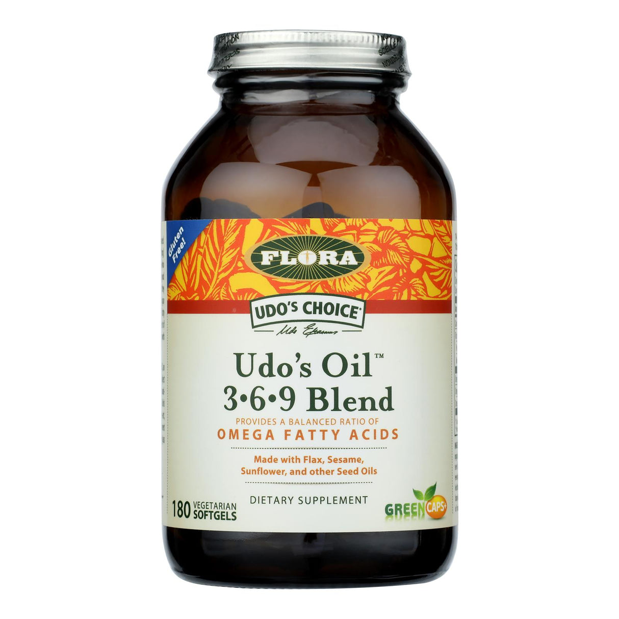 Supplement, Udo's Oil Omega-3/6/9, Softgels,180 - 1 EACH