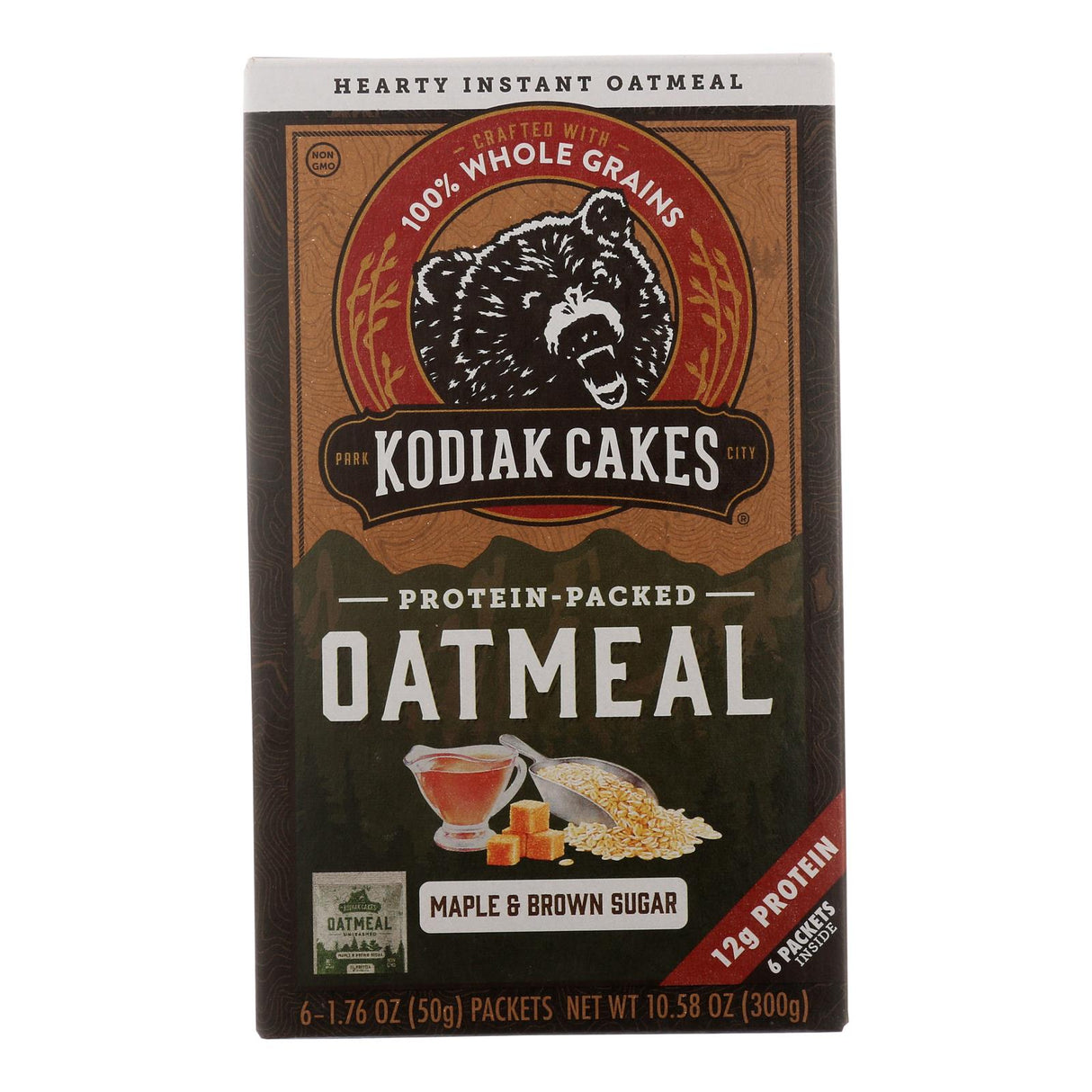 Oatmeal, Protein, Maple & Brown Sugar, Single-Serve Packets, 1.76 Ounce,6 - 6 COUNT