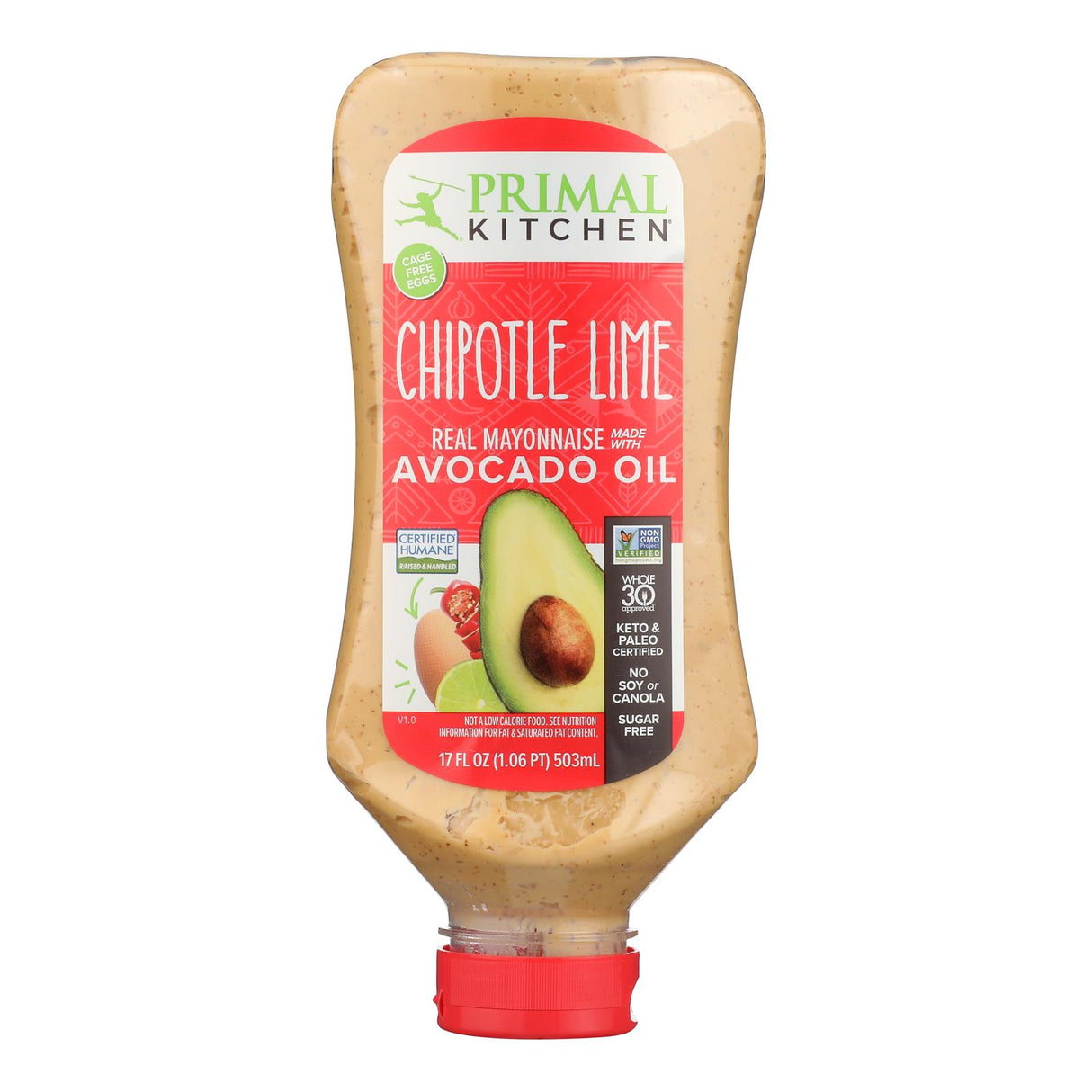 Mayonnaise, Chipotle Lime, Squeeze Bottle,6 - 17 FLUID