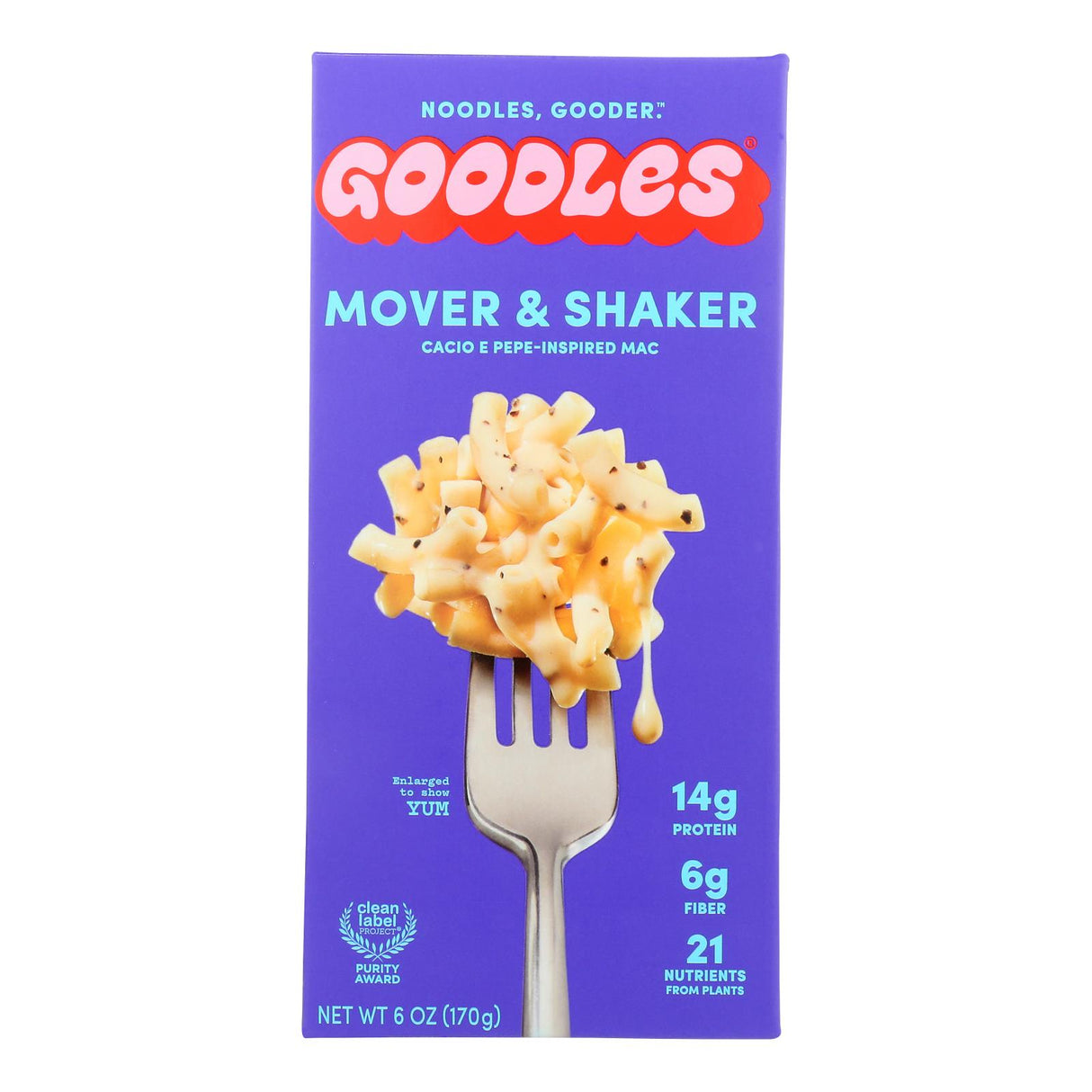 Entree, Macaroni & Cheese, Mover & Shaker, Cacio e Pepe,12 - 6 OUNCE
