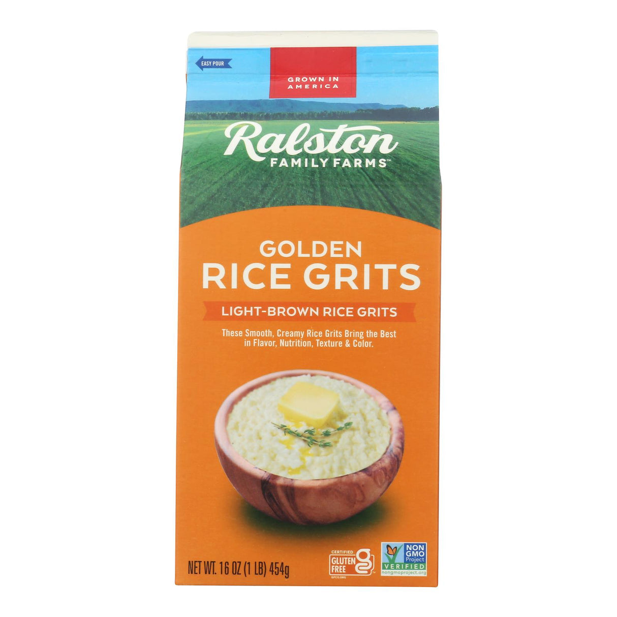 Grits, Rice, Light Brown,6 - 16 OUNCE