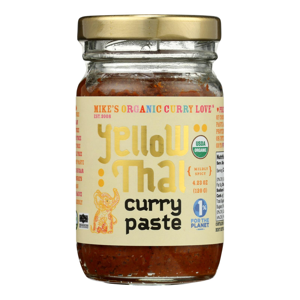 Paste, Curry, Thai Yellow,6 - 4.23 OUNCE
