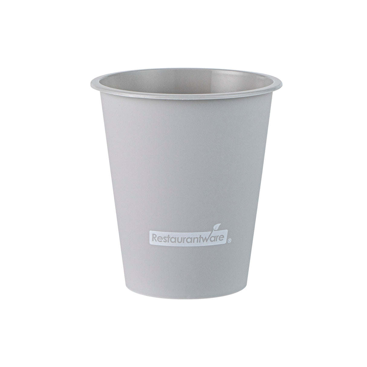 Cups, Hot & Cold, Bev Tek 12 Ounce, Plastic, Gray, Matte Finish, 3.50 x 4 Inch,4 - 25 COUNT