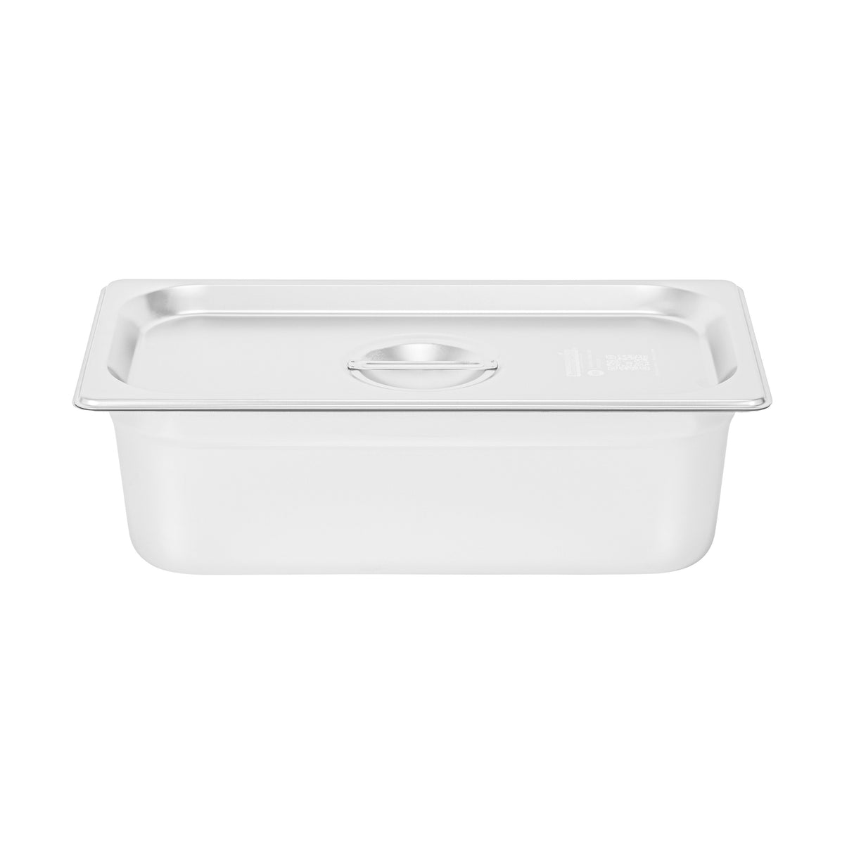 Lid, Steam Table, Kitchen Tek, Third-Size, Stainless Steel,12 - 1 EACH