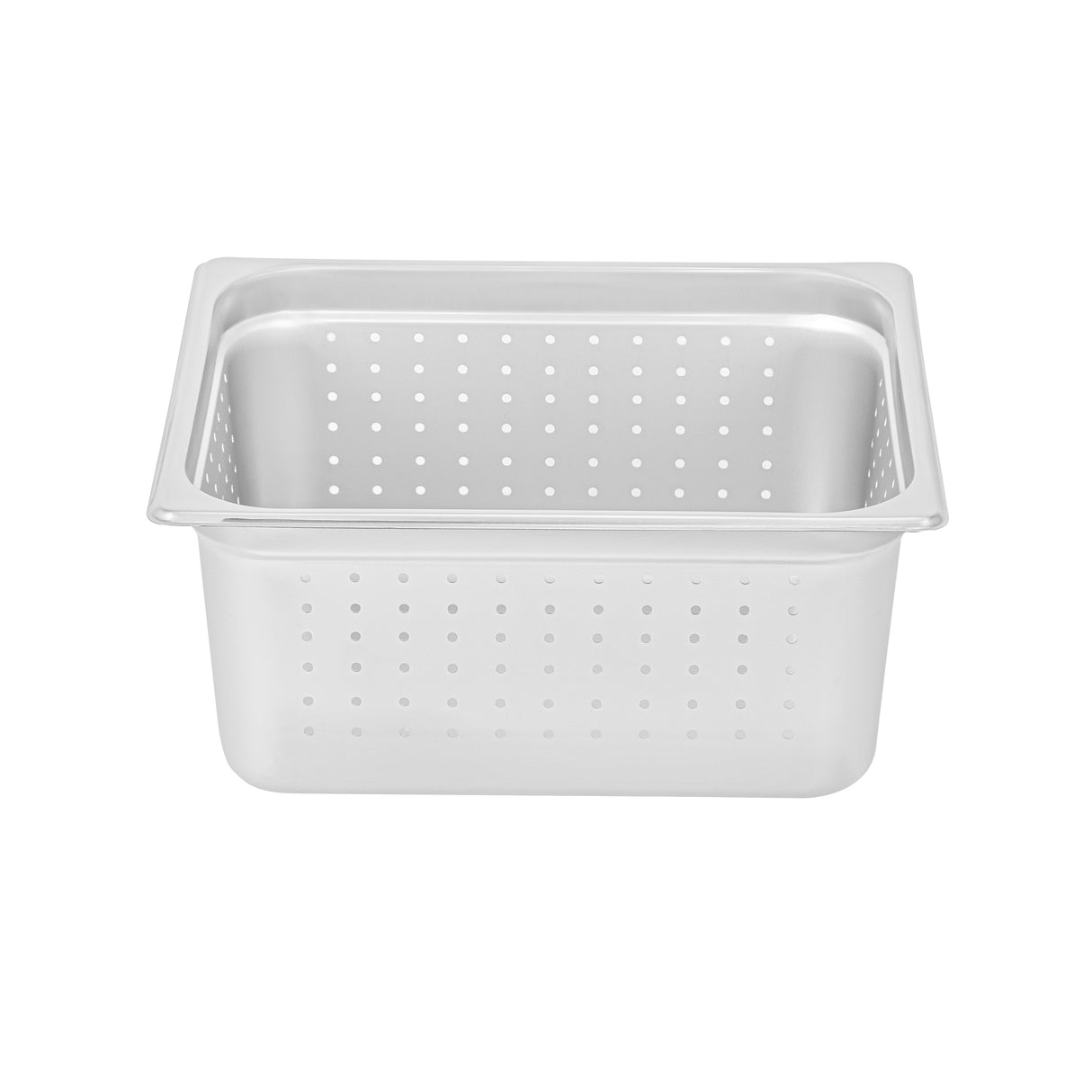 Pans, Steam Table, Kitchen Tek Half-Size, Perforated, 6 Inch Deep, Anti Jam, 24 Gauge,6 - 1 EACH