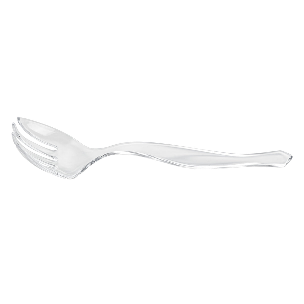 Fork, Serving, Cater Tek, 8.50 Inch, Clear, Plastic,10 - 10 COUNT
