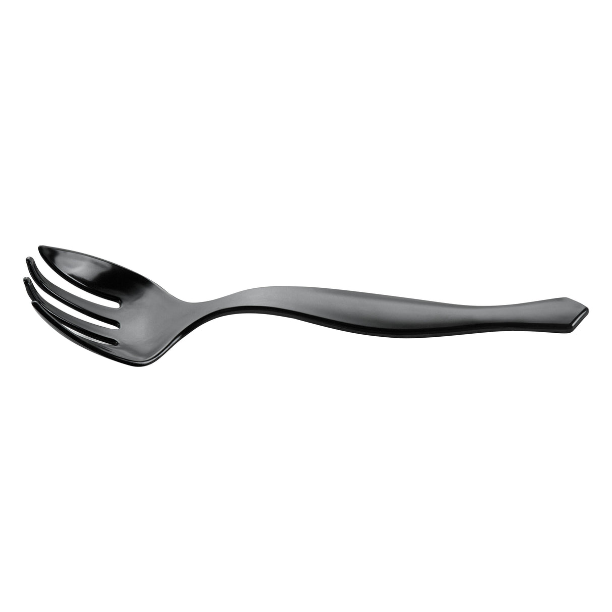 Fork, Serving, Cater Tek, 8.50 Inch, Black, Plastic,10 - 10 COUNT