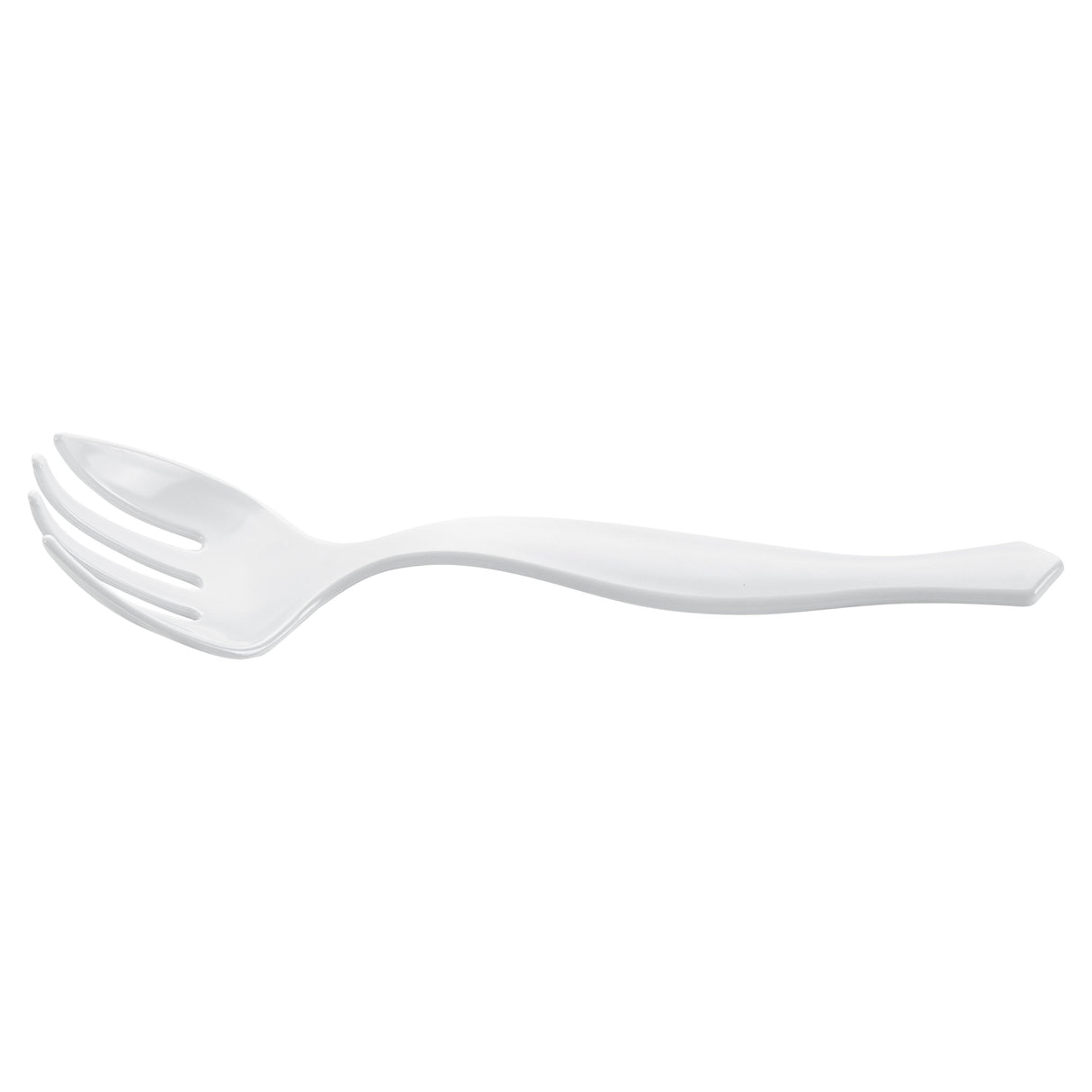 Fork, Serving, Cater Tek, 8.50 Inch, White, Plastic,10 - 10 COUNT