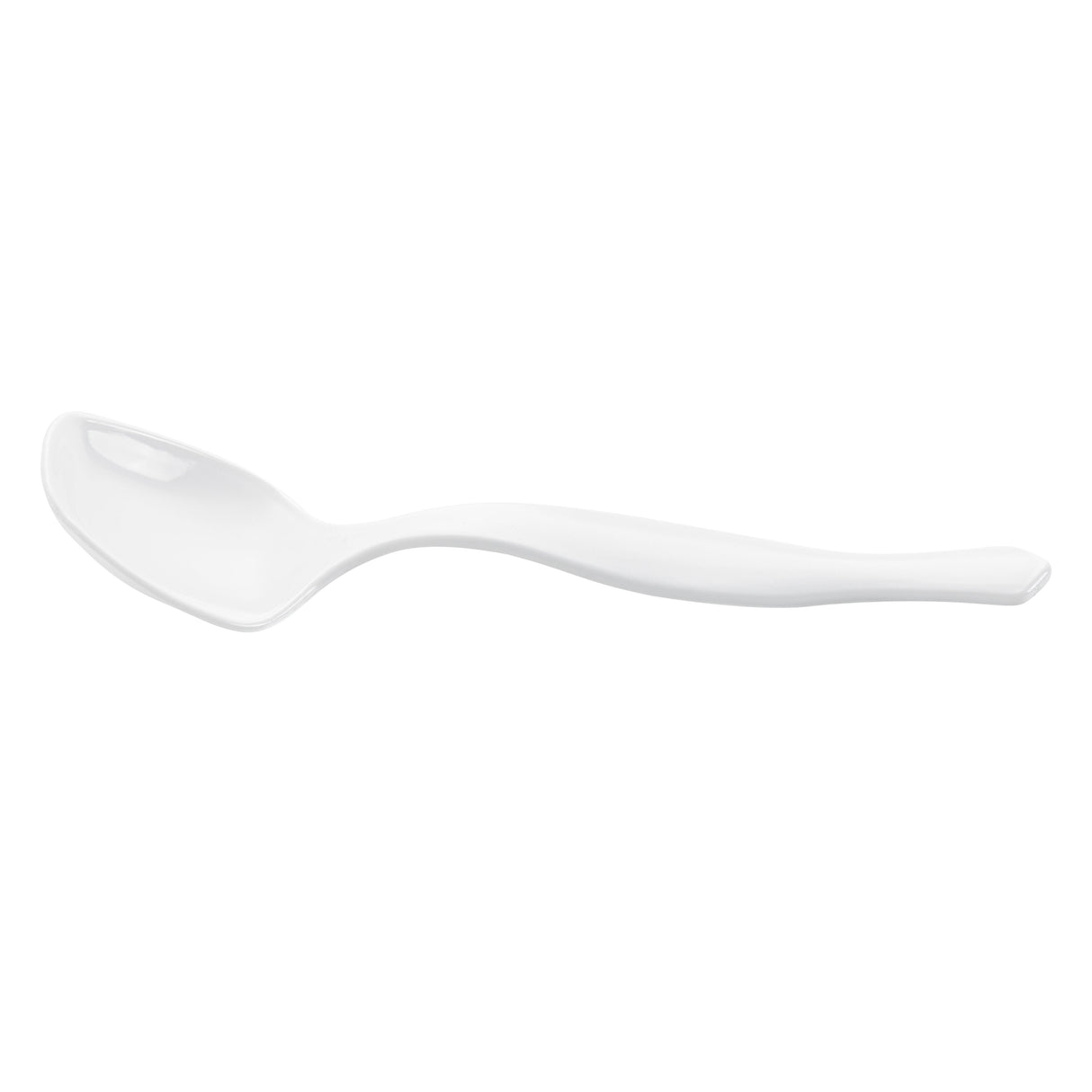 Spoons, Serving, Cater Tek, 8.50 Inch, White, Plastic,10 - 10 COUNT