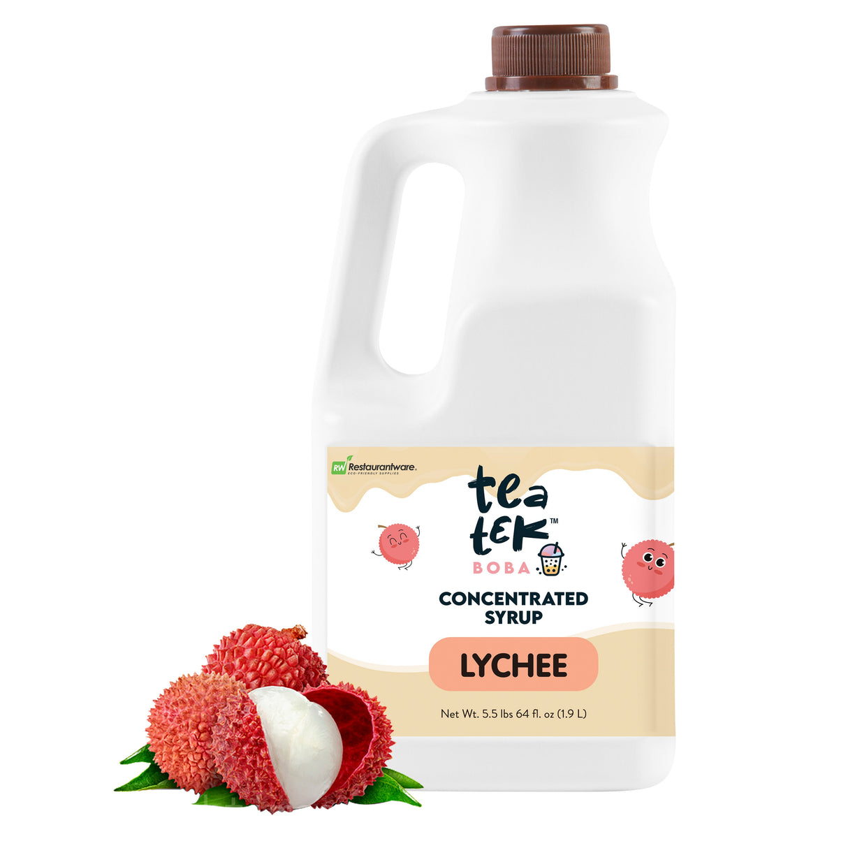 Beverage Syrup, Tea Tek, Lychee,6 - 64 FLUID