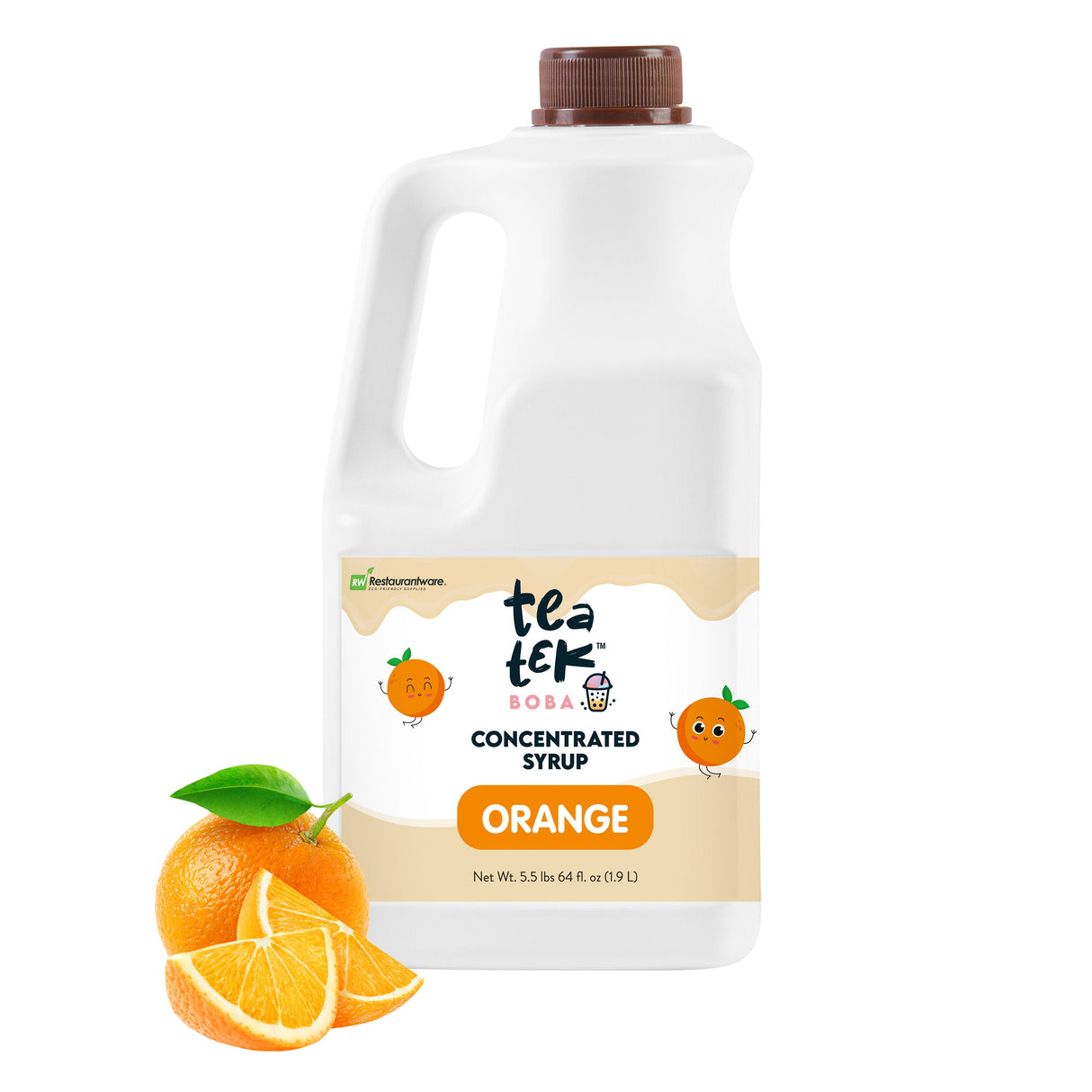 Beverage Syrup, Tea Tek, Orange,6 - 64 FLUID