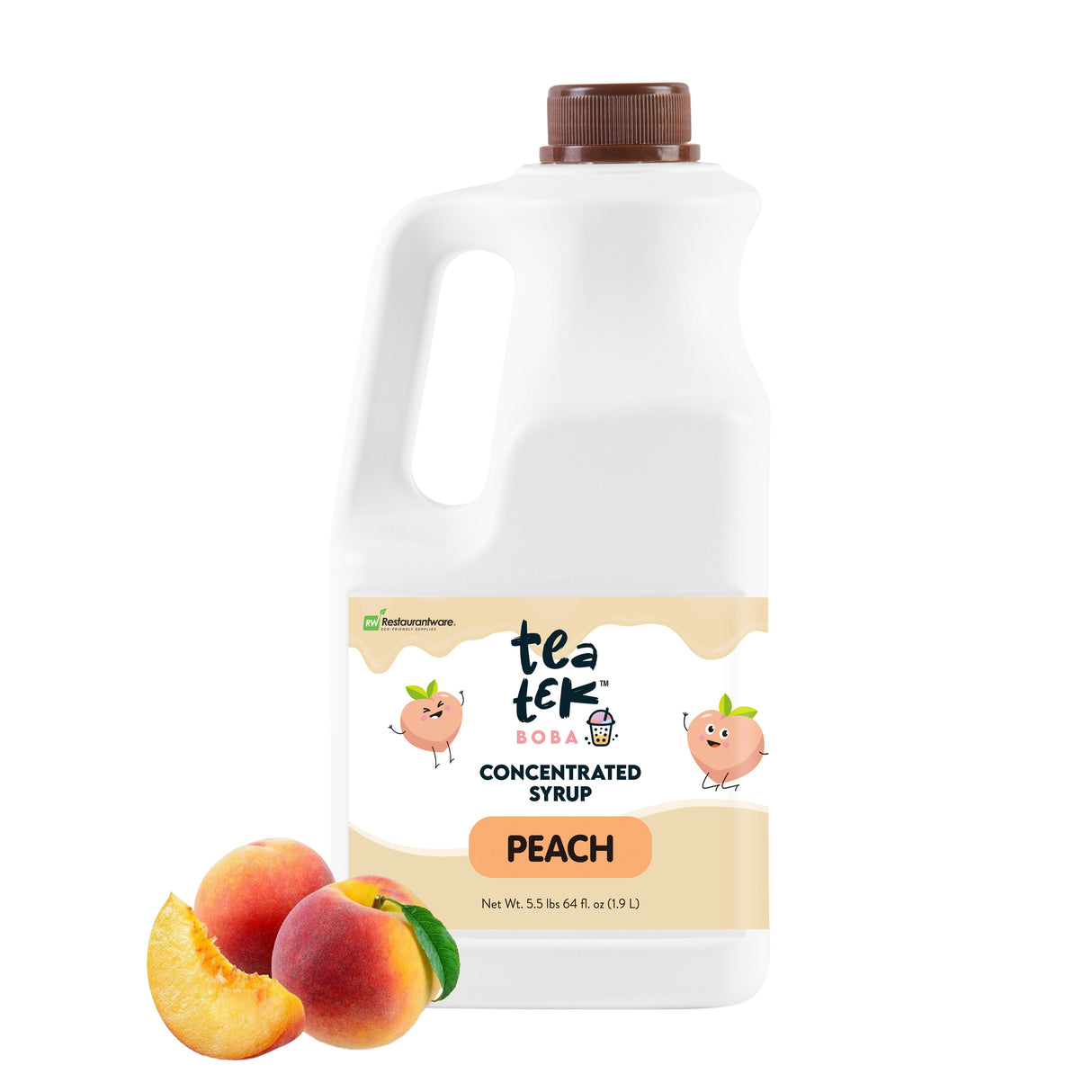 Beverage Syrup, Tea Tek, Peach,6 - 64 FLUID