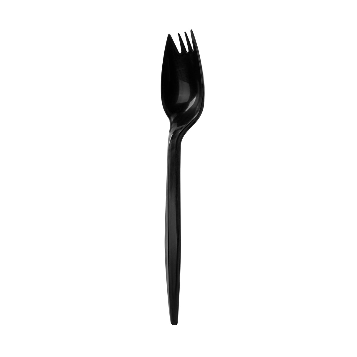 Cutlery Kits, Spork, RW Base, Plastic, Black, 5.25 Inch, includes Napkin/Salt/Pepper, Wrapped,2 - 250 COUNT