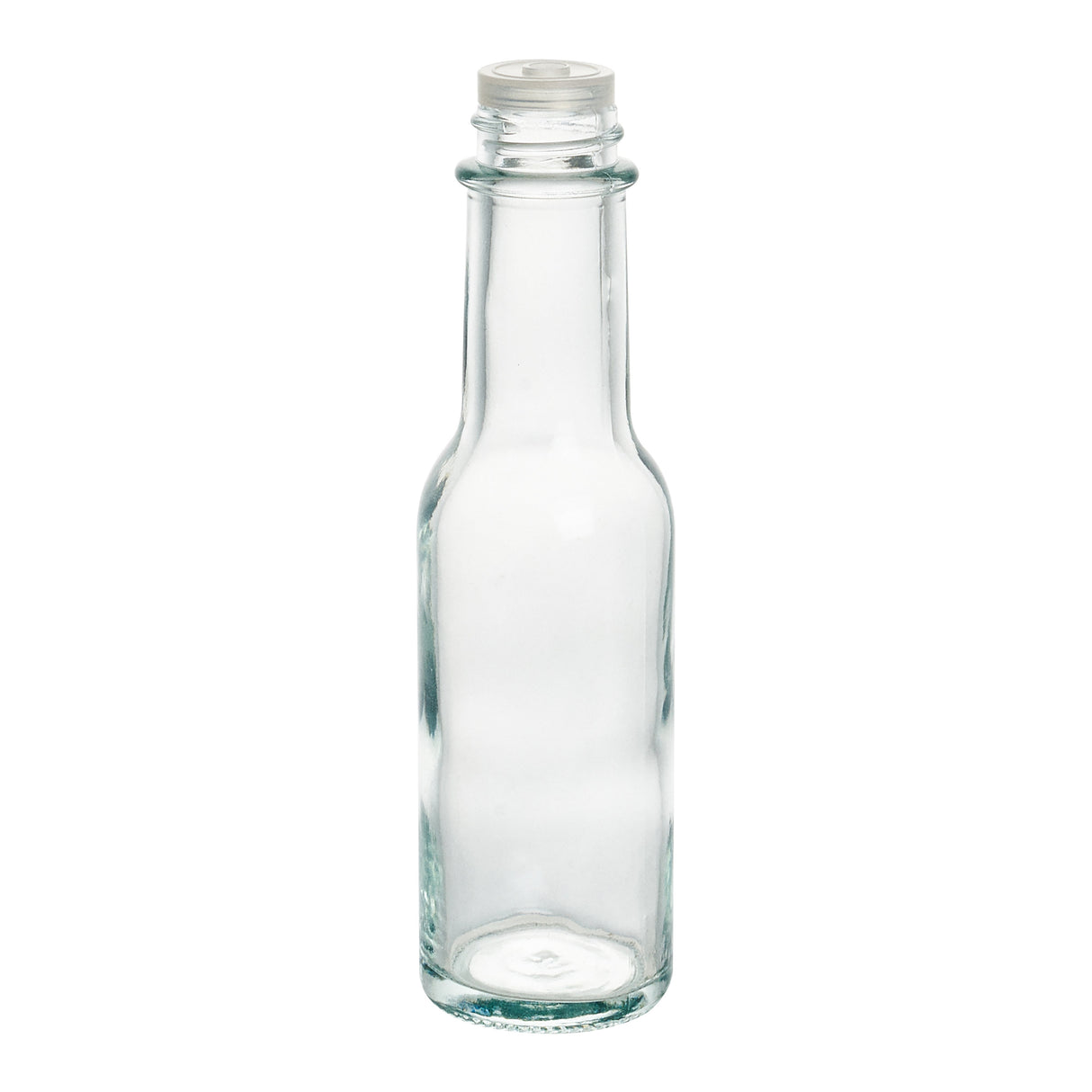 Bottles, Woozy, Vetri 3 Ounce, Glass, 1.50 x 1.50 x 6 Inch, Black Cap,10 - 1 EACH