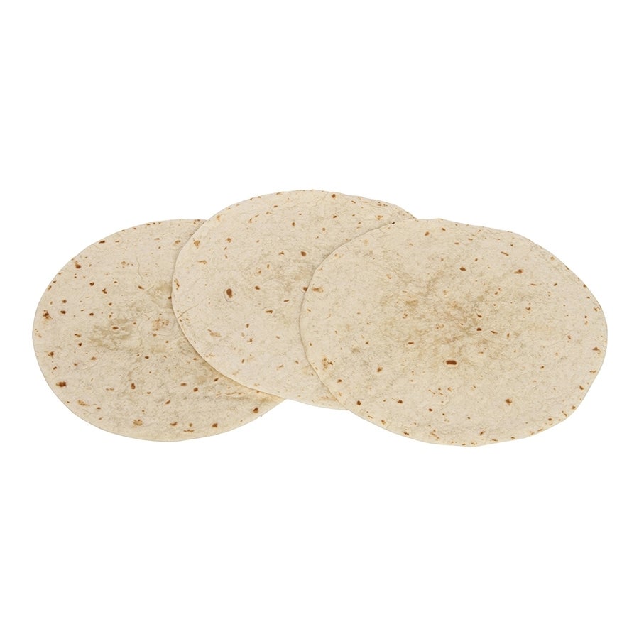 Tortillas, Flour, 8 Inch, Heat Pressed, Shelf Stable, 8 Linear Inch,24 - 12 COUNT