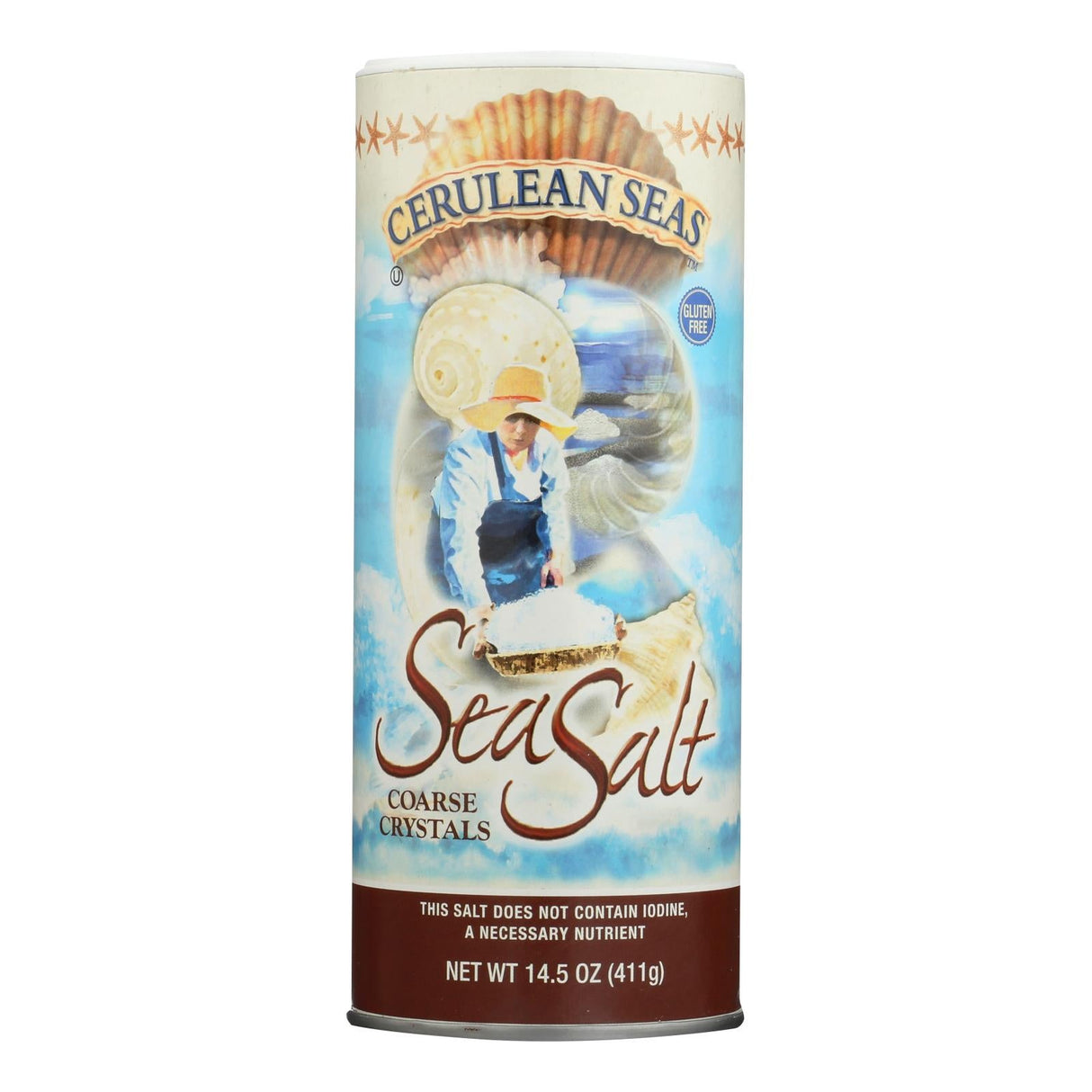 Salt, Sea, Coarse,12 - 14.5 OUNCE