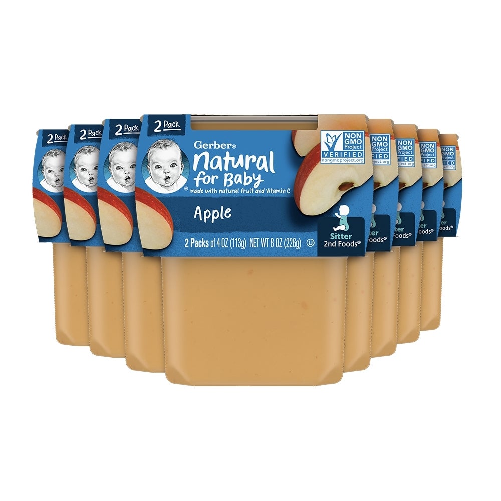Baby Food, Applesauce, 4 Ounce,8 - 2 COUNT