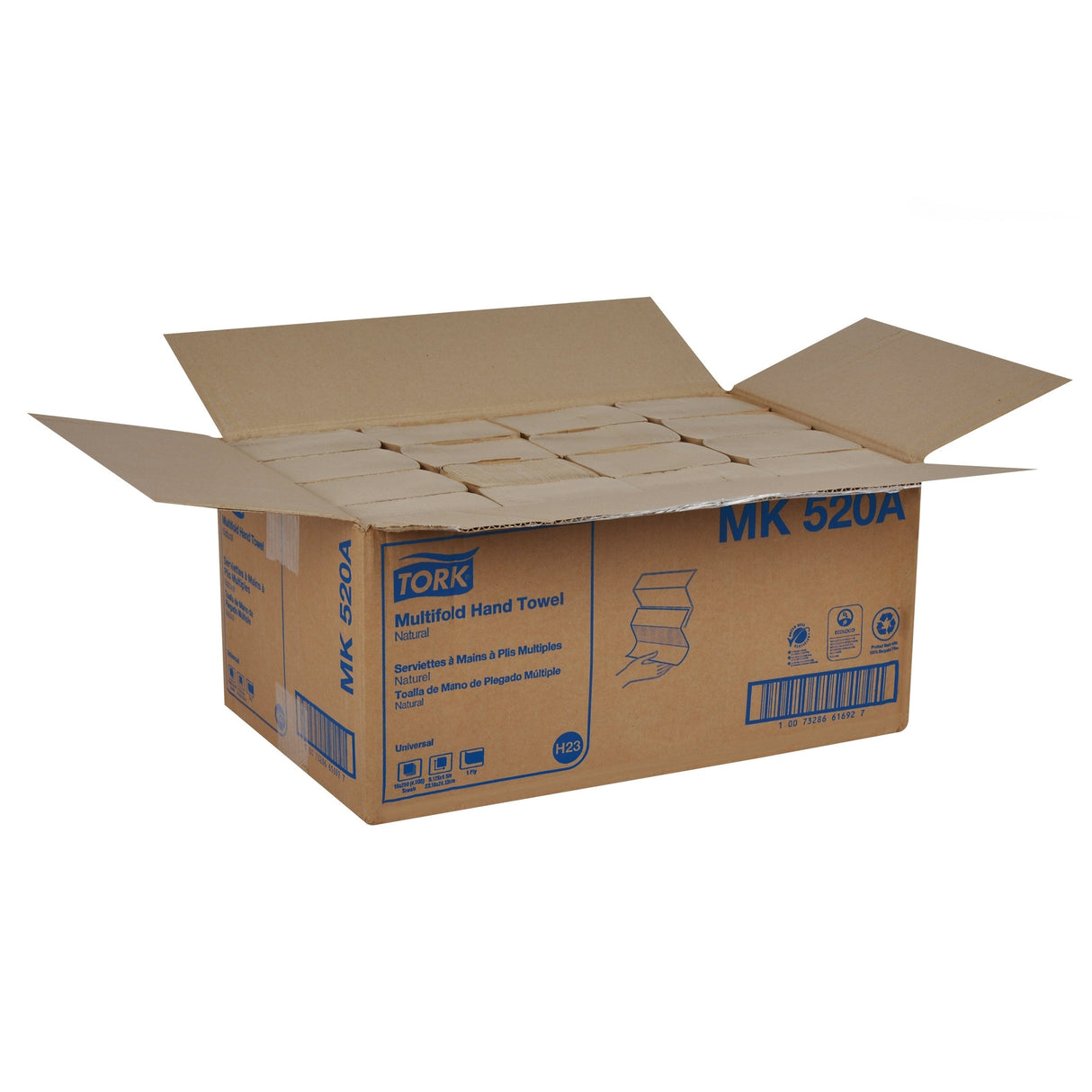 Towels, Multifold Hand, 1-Ply, Natural, 9.5 x 9.13 Inch,16 - 250 COUNT