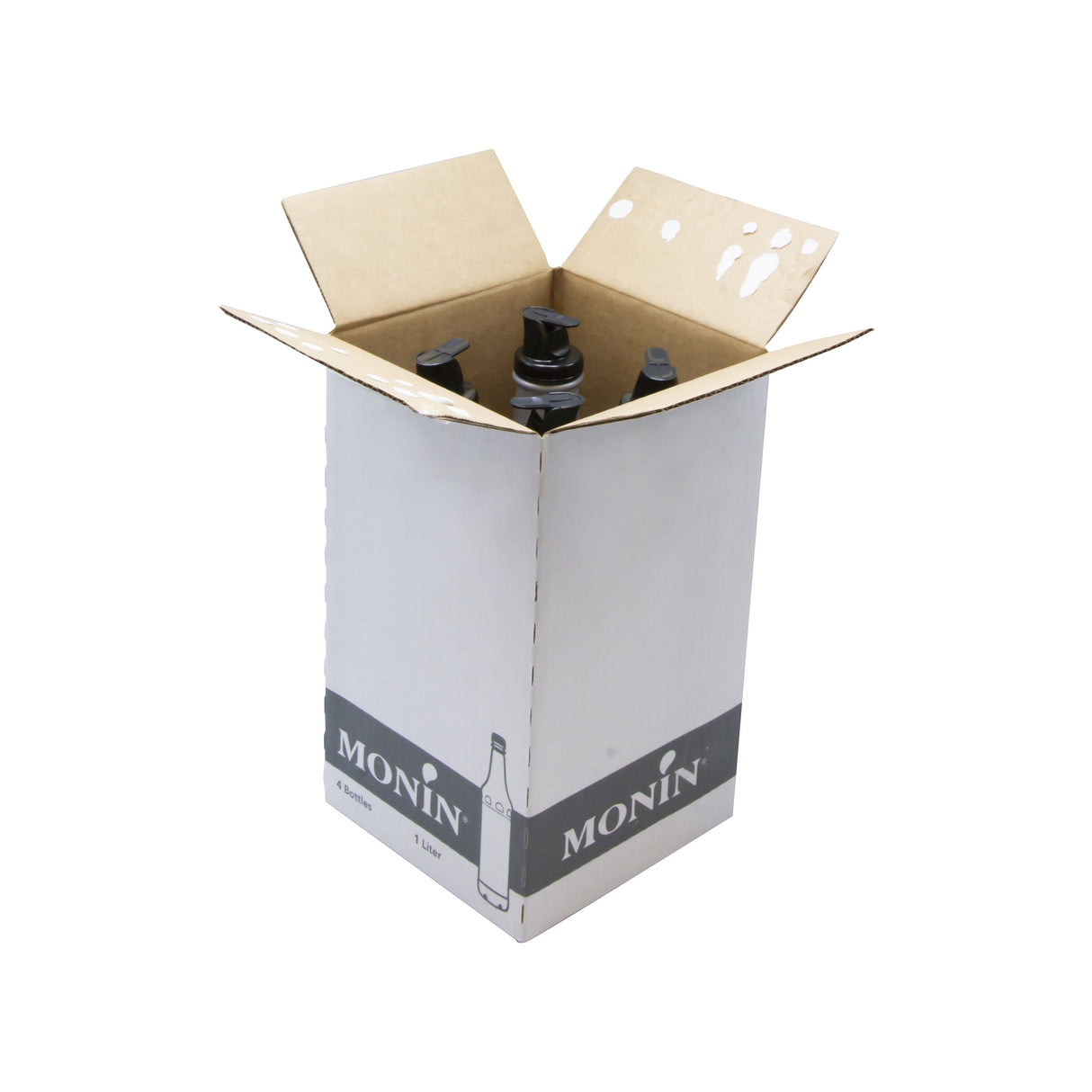 Beverage Syrup, Pineapple Pure, Plastic,4 - 1 LITER