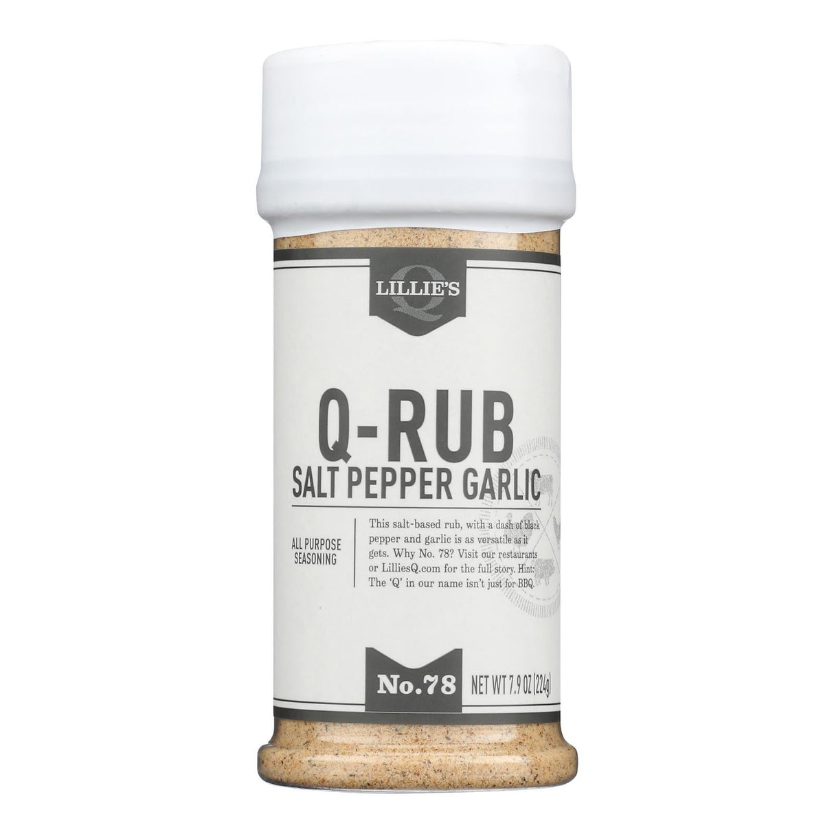 Seasoning, Q-Rub,6 - 7.9 OUNCE