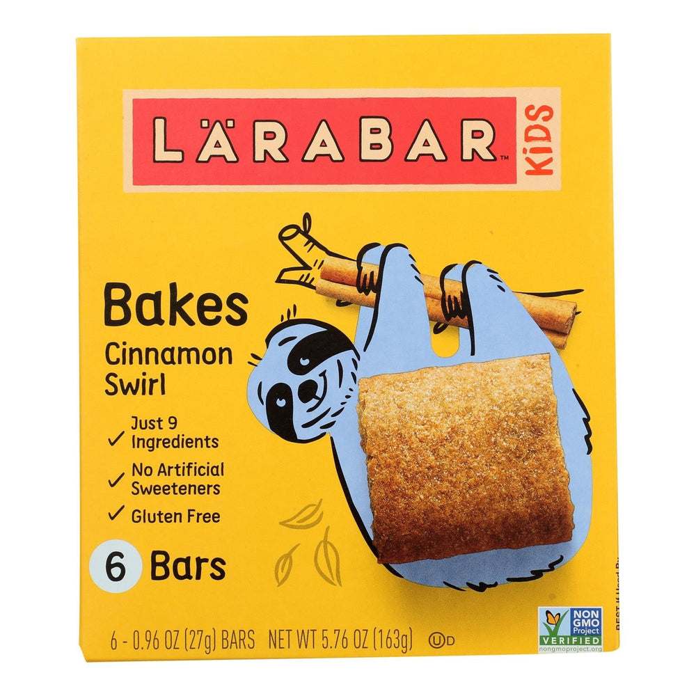 Bars, Kids Snack, Bakes, Cinnamon Swirl, 0.96 Ounce,8 - 6 COUNT