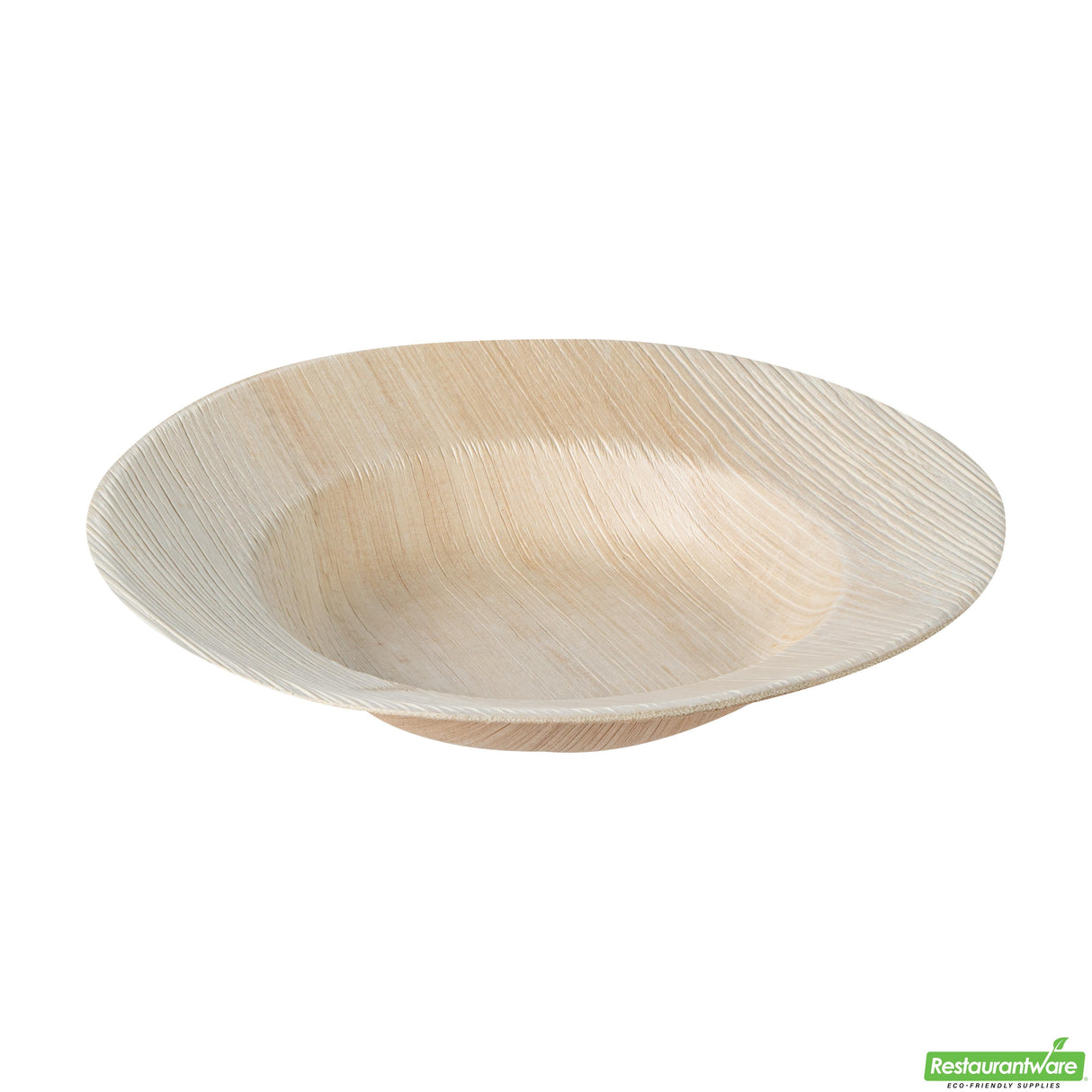 Plates, Soup, Indo 12 Ounce, Palm Leaf, Natural, Round,4 - 25 COUNT