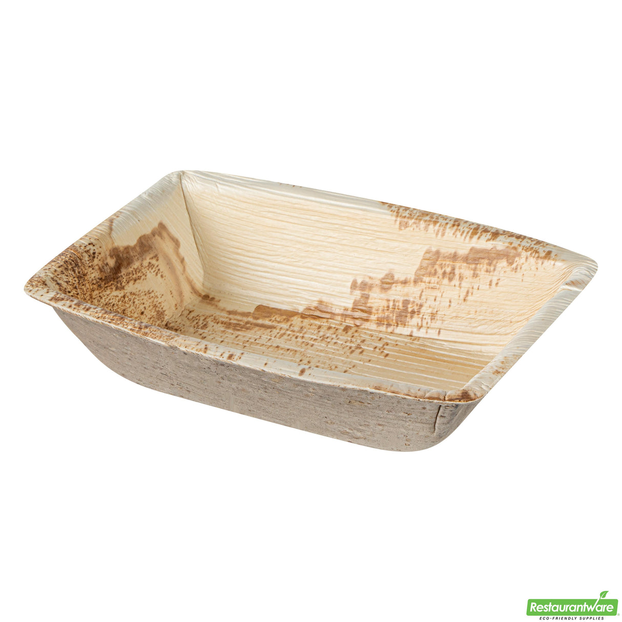 Trays, Indo 6.75 x 4.75 x 1.50 Inch, Palm Leaf, Natural, Rectangular,4 - 25 COUNT