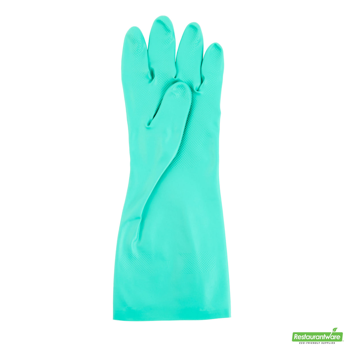 Gloves, Nitrile, Clean Tek Small, Flock Lined, Chemical-Resistant, Green, 15 Mil, 13 x 4.25 Inch,10 - 2 PIECE