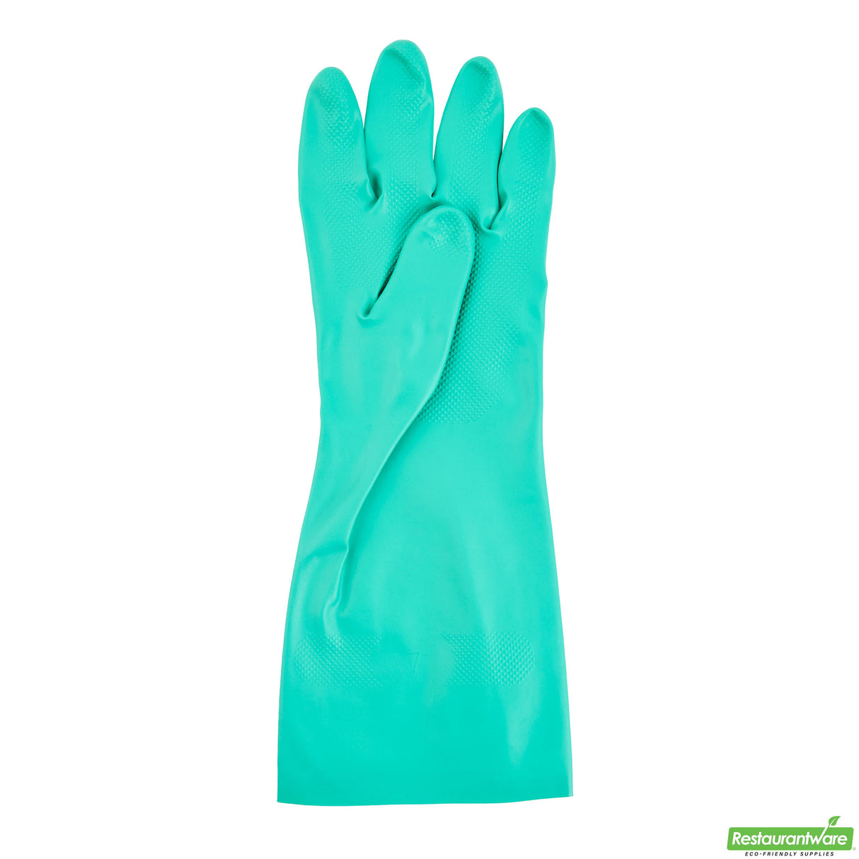 Gloves, Nitrile, Clean Tek X-Large, Flock Lined, Chemical-Resistant, Green, 15 Mil, 13 x 4.75 Inch,10 - 2 PIECE