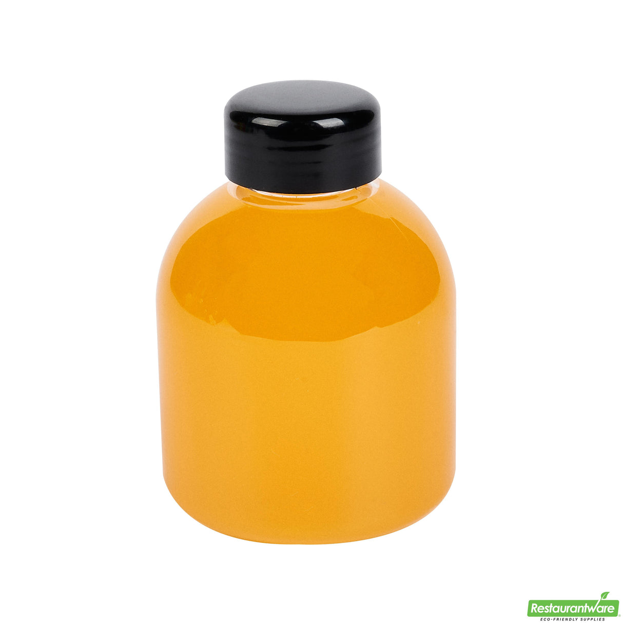 Bottle, Juice, Bottle Tek 14 Ounce, Plastic, Clear, Round, 3 x 3 x 4.50 Inch, PET, with Cap,100 - 1 EACH