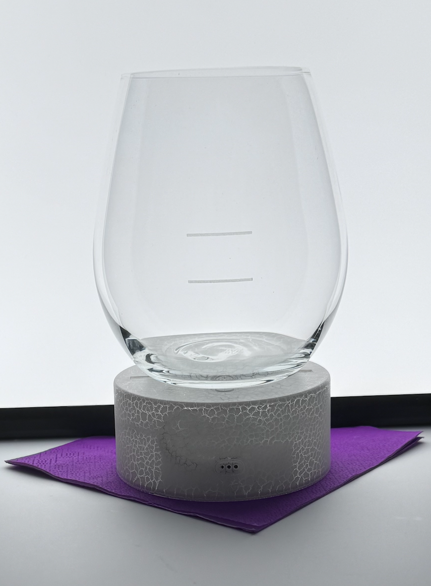 Glasses, Wine, Renaissance, 16 Ounce, Stemless, Etched 6 & 9 Ounce Pour Line,12 - 1 EACH