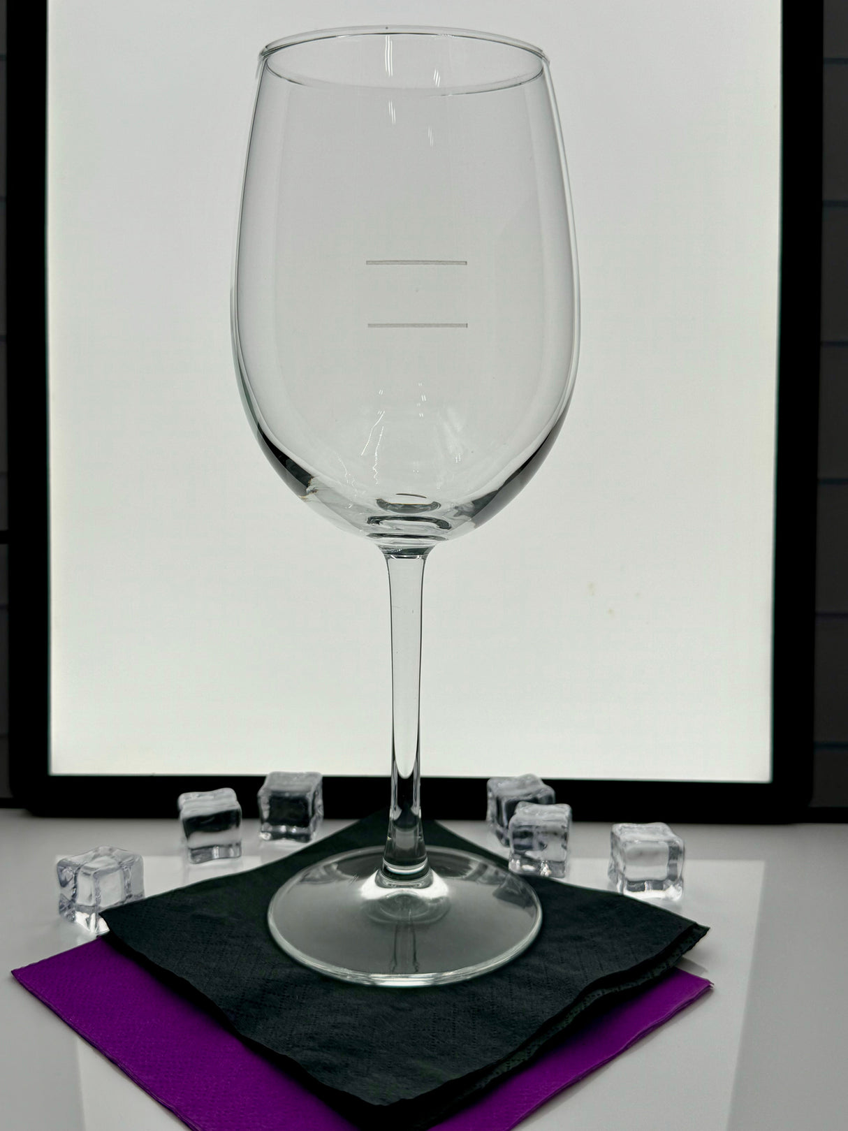 Glasses, Wine, Vina, 16 Ounce, Etched 6 & 9 Ounce Pour Line,12 - 1 EACH